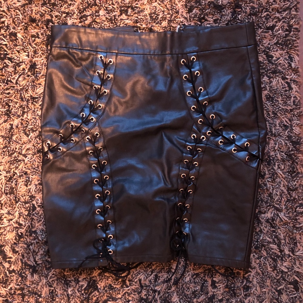 Fashion Nova Laced Skirt